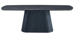 Grey Ceramic 220cm Dinng Table