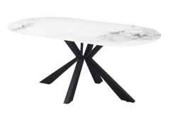 Oval Marble Modern Dining Table