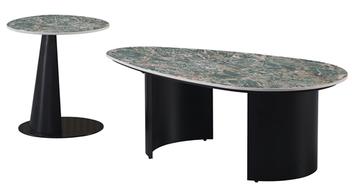 Modern Green Ceramic Coffee Table