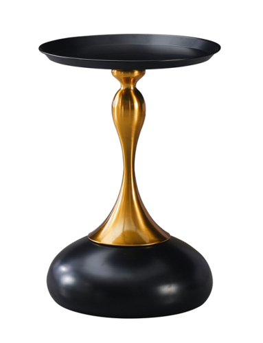 Small Metal Plate Side Table