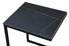 Small Grey Ceramic End Table