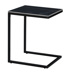 Small Grey Ceramic End Table