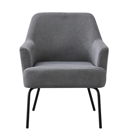 Modern Dark Gray Loveseat