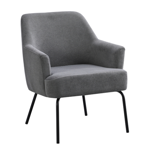 Modern Dark Gray Loveseat