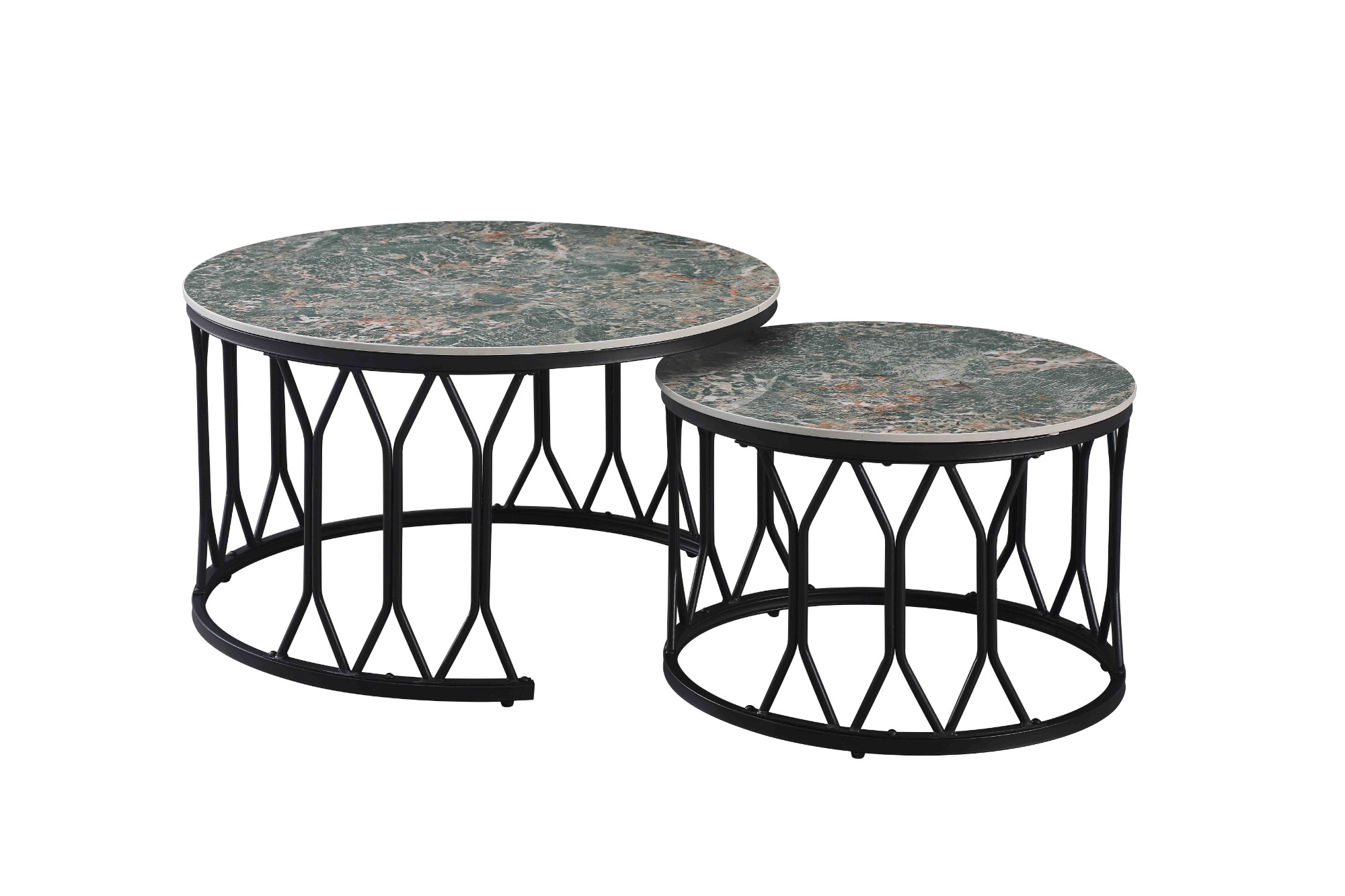 A Coffee Table Set with Amazon Style