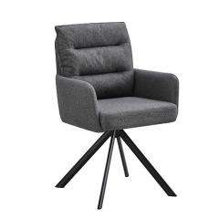 Dark Grey Swivel Chair