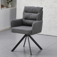 Dark Grey Swivel Chair