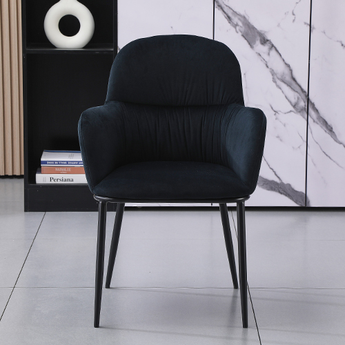 Arch Back Dining Chair with Aemrest