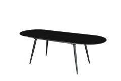 Black Extension Dining Table