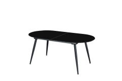 Black Extension Dining Table