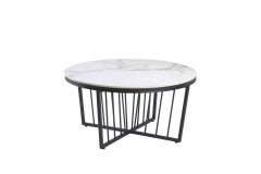Sintered Stone Round Coffee Table