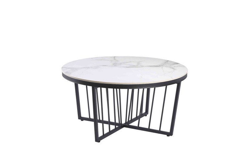 Sintered Stone Round Coffee Table