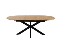 Wood Color Extension Dining Table