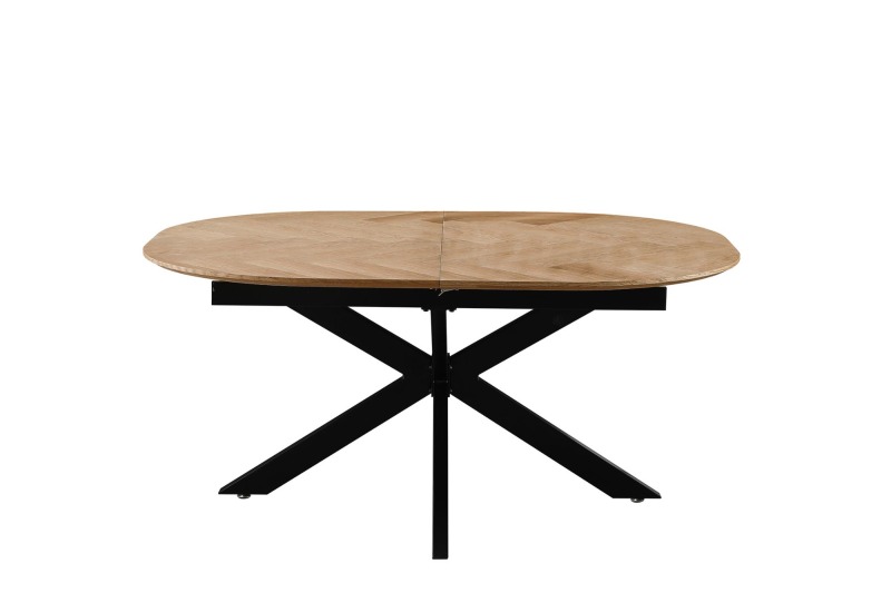 Wood Color Extension Dining Table