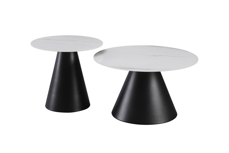 White Marble Color Coffee Table