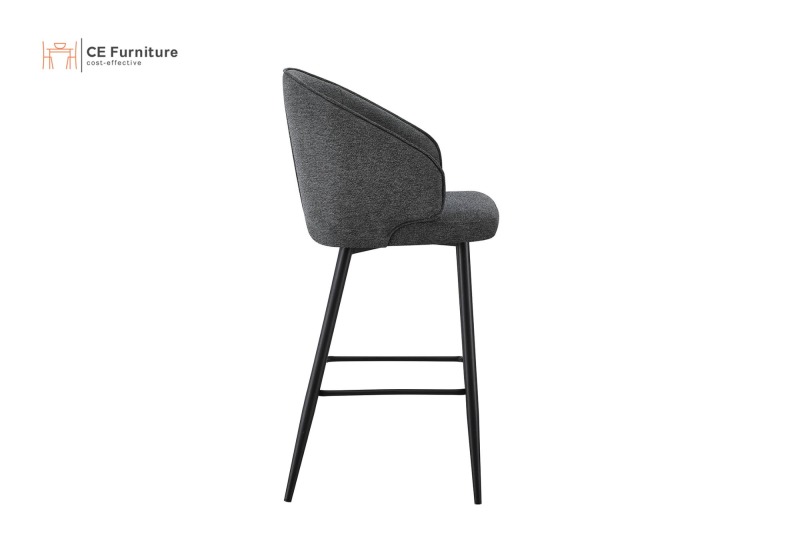 Bar Chair With Round Back