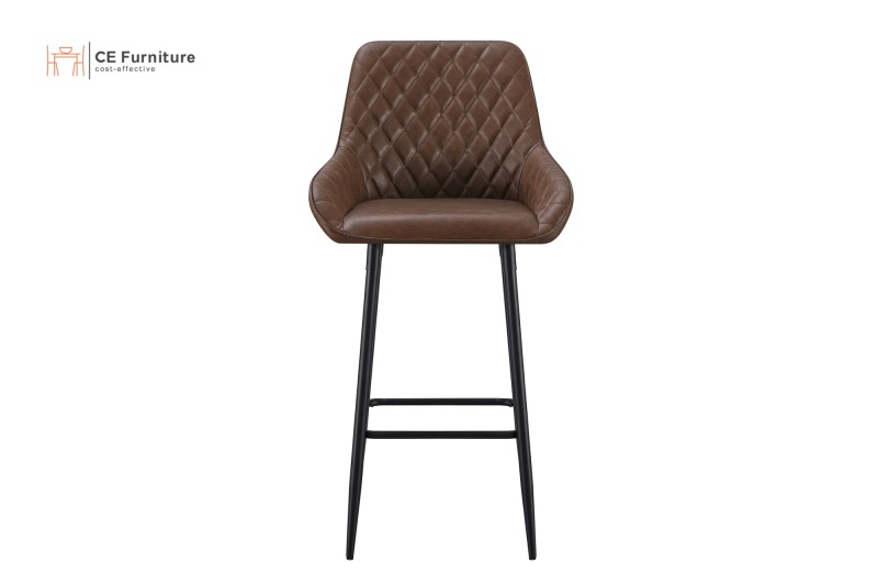 Diamond Stitching Bar Chair