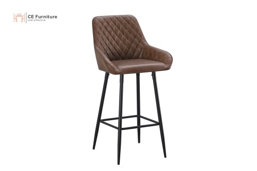 Diamond Stitching Bar Chair