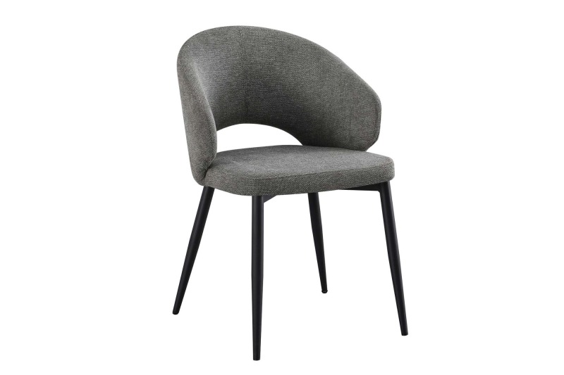 Round Hole Back Dining Chair