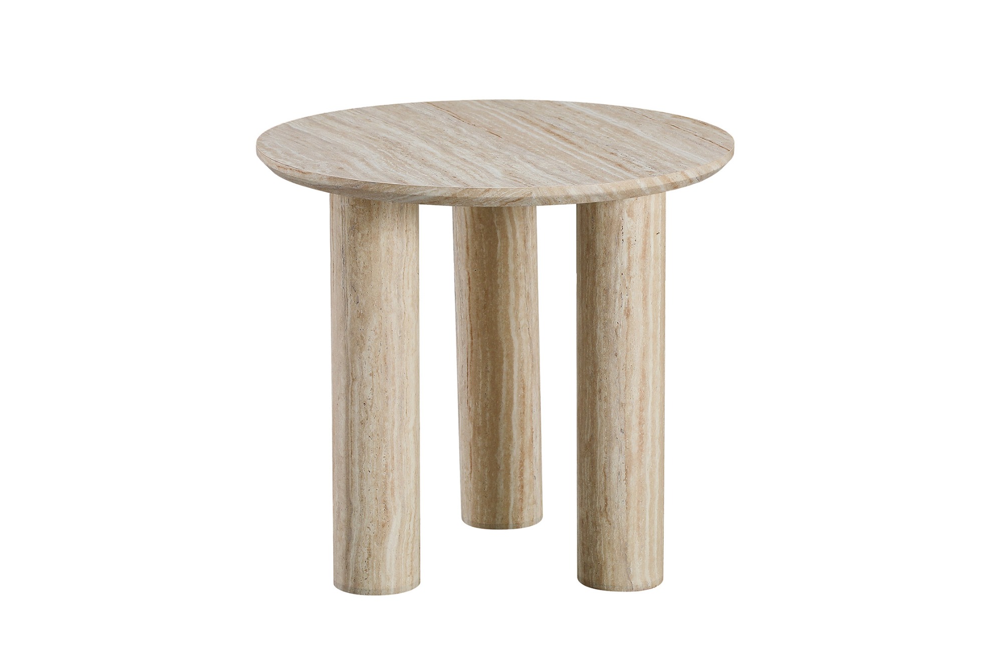 Yellow Travertine Coffee Table Set