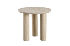 Yellow Travertine Coffee Table Set