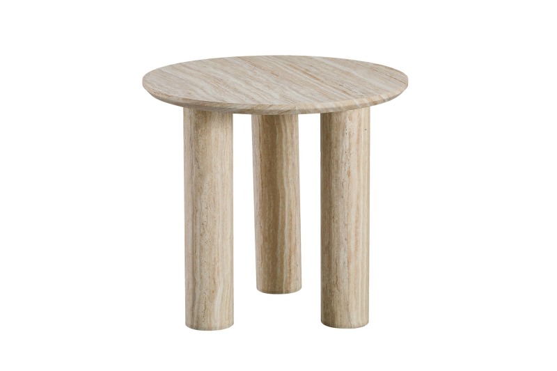 Yellow Travertine Coffee Table Set