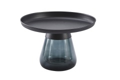 Glass Base Coffee Table Set