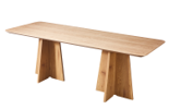Rectangular Oak Dining Table
