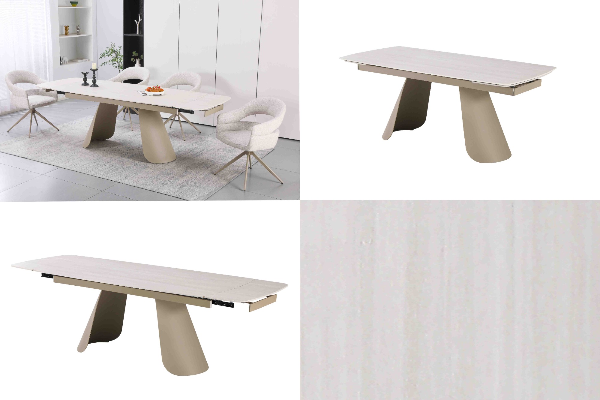 Ceramic Extendable Table 180-240cm -CE