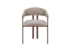 Walnut Curve Dining Chair