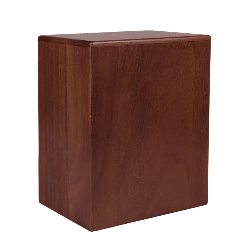 Fullrich Amazon Hot Sale Original Factory OEM Material Spray Paint Devotion Wood Urns Painted Box Wooden Cremation Urns For Human Ashes