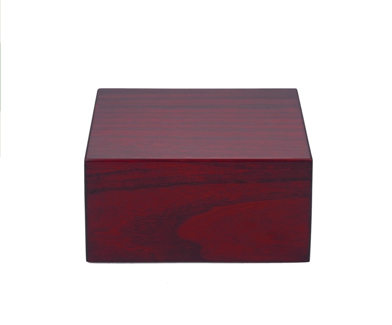 Fullrich Amazon Hot Sale Funeral Wooden Casket Pet Cremation Urns for Animal Ashes Mini Wood Human Ashes