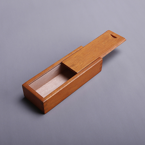 Fullrich Portable Wood Color Single Dry Wooden Cigar Boxes Humidor