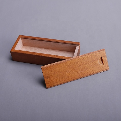 Fullrich Portable Wood Color Single Dry Wooden Cigar Boxes Humidor