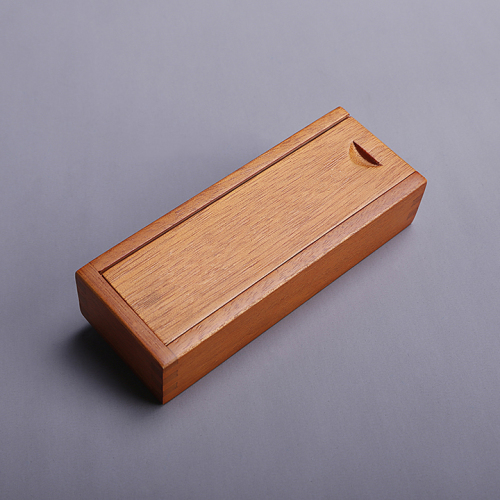 Fullrich Portable Wood Color Single Dry Wooden Cigar Boxes Humidor