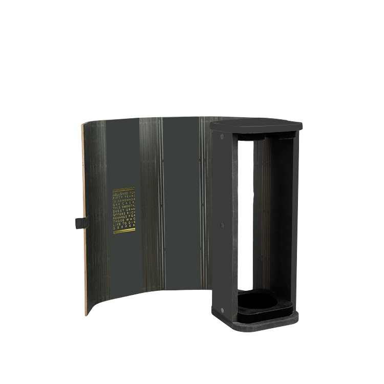 Fullrich Laser cutting basswood reel dismountable unique design wine bottle packing box