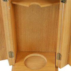 Fullrich Recyclable Wine Gift Wood Box Packaging Custom Luxury MDF paste Northeast China ash skin wine box