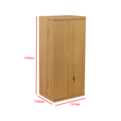 Fullrich Recyclable Wine Gift Wood Box Packaging Custom Luxury MDF paste Northeast China ash skin wine box
