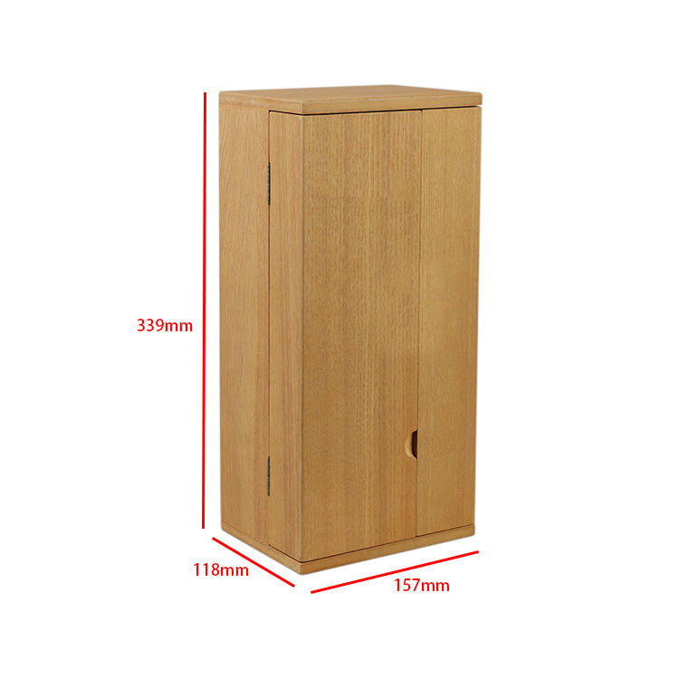 Fullrich Recyclable Wine Gift Wood Box Packaging Custom Luxury MDF paste Northeast China ash skin wine box