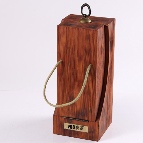 Fullrich Factory Custom Retro Style Design Collect Box Wooden Red Wine Box