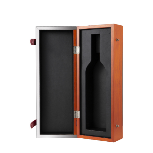 Fullrich Luxury design wooden 1 bottle wine liquor box