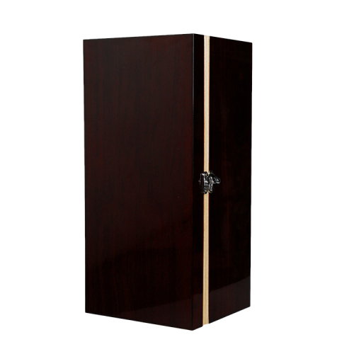 Fullrich Fullrich Mdf Paste Technology Wood Leather Custom Wine Packaging Box Independent Packaging