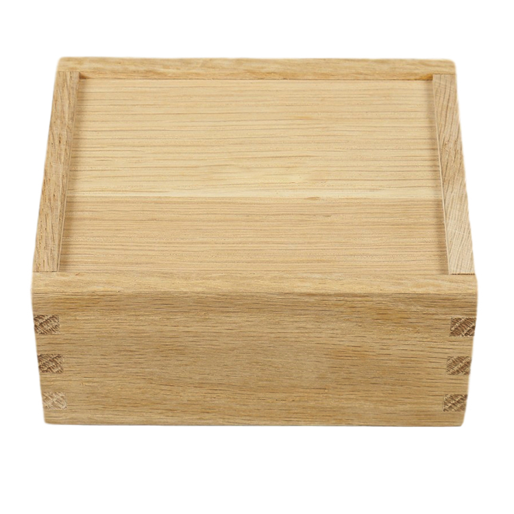 Wholesale Customized Small Wooden Gift Packaging Sliding Lid Wooden Storage Boxes