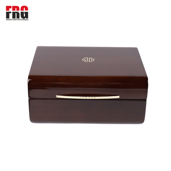 Fullrich High-end Luxury Custom Logo MDF & Tech Wood Wooden Watch Box