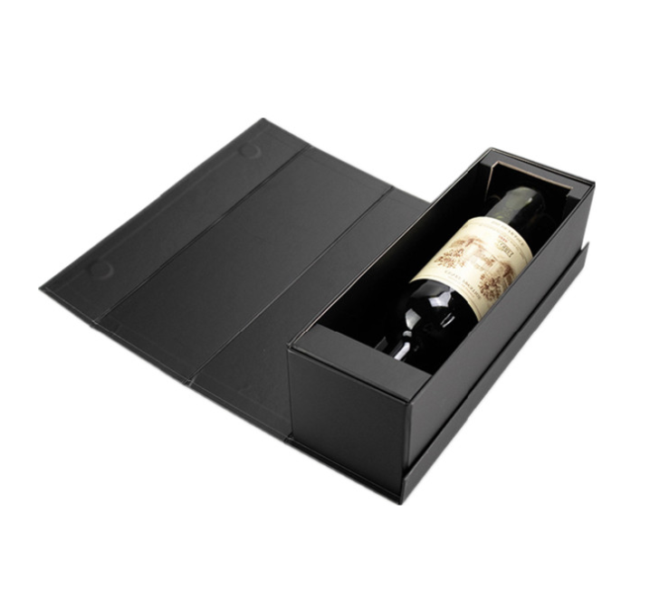 Fullrich Factory Best Grade Custom Logo Foldable Magnet Paper Gift Box For Wine Custom Printed Wine Gift Paper Box