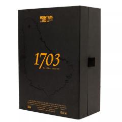 Fullrich Factory Custom made luxury matt black rigid cardboard liquor packaging boxes champagne whisky red wine bottles glass paper gift box