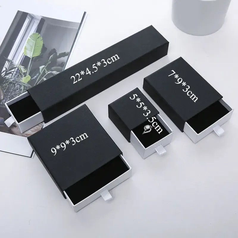 Fullrich Factory Custom Logo Drawer Packaging Boxes Cardboard Shipping Jewelry Gift Box