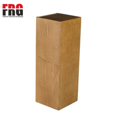 Wholesale Factory Direct Price High-quality Custom Wooden Wine Boxes for Single Bottle MDF Wood Gifts box