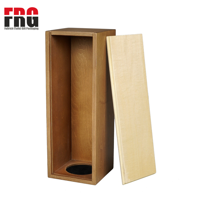 Wholesale Factory Direct Price High-quality Custom Wooden Wine Boxes for Single Bottle MDF Wood Gifts box