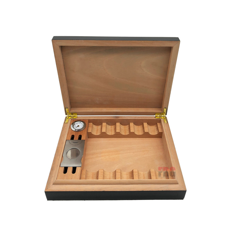 Wholesale Wood Box of Cigars with Design Cigar Gift Package with LOGO Hold 10 Cigars